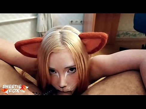 ❤️ Kitsune înghite pula și ejaculează în gură ❤️❌ at us ☑